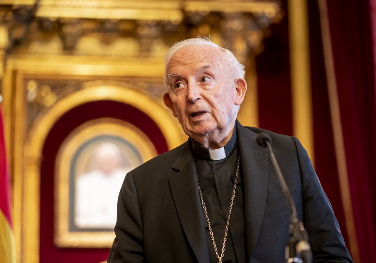 Imagen del cardenal Antonio Cañizares, en octubre de 2022