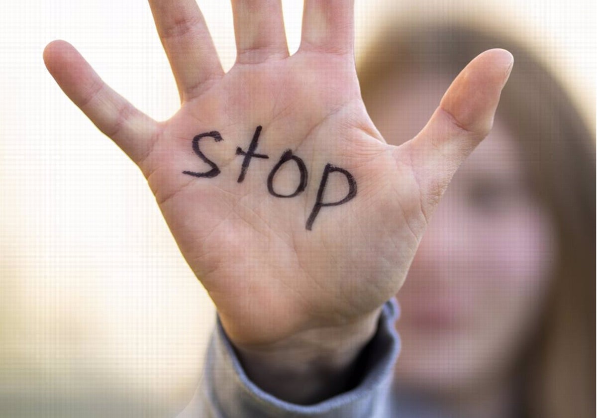 Iimagen de una campaña contra el acoso escolar