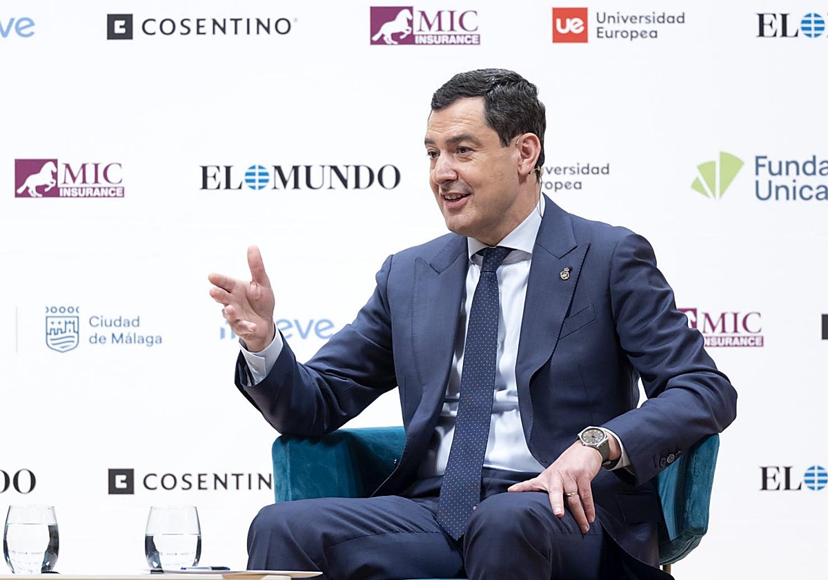 Juanma Moreno, presidente de la Junta