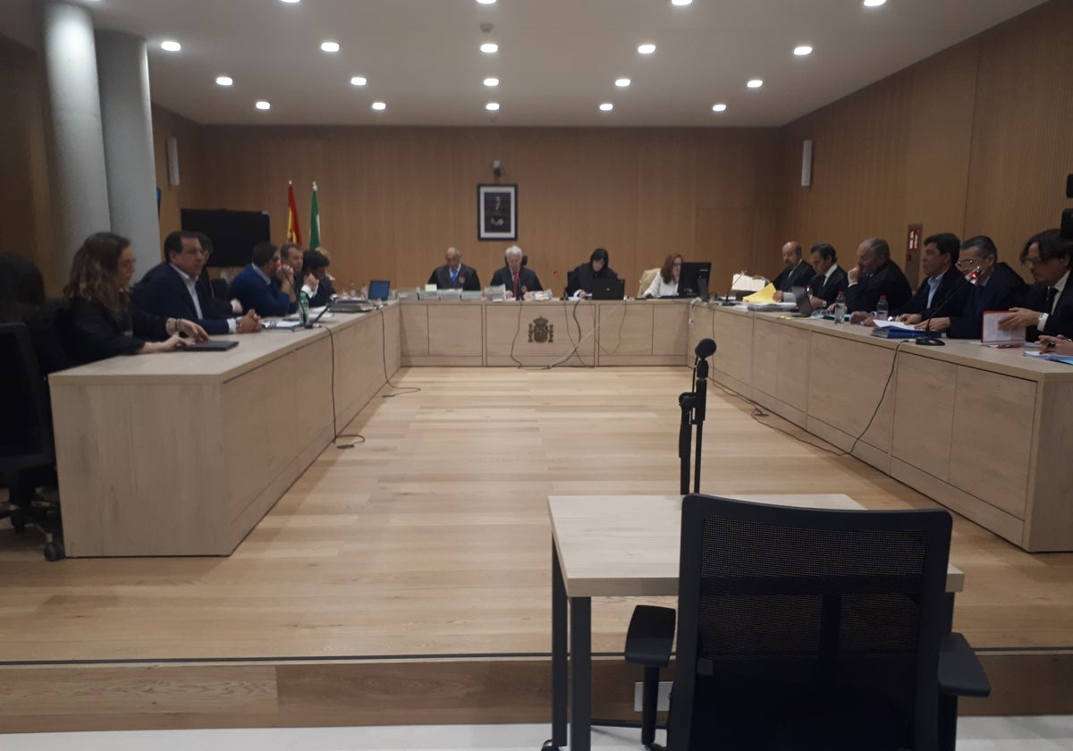 La sala de la Sección de Segunda de la Audiencia Provincial