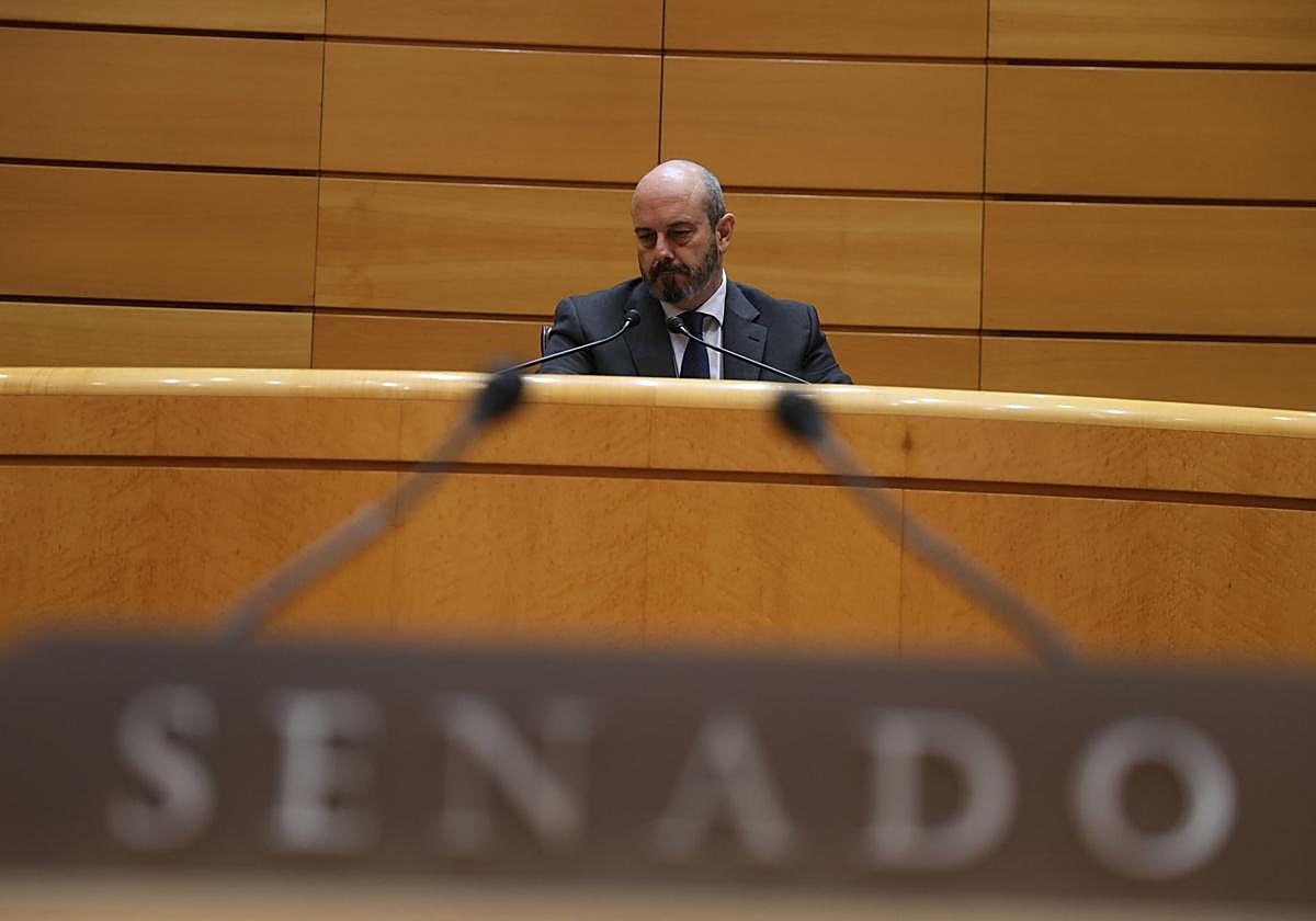 Pedro Rollán, presidente del Senado