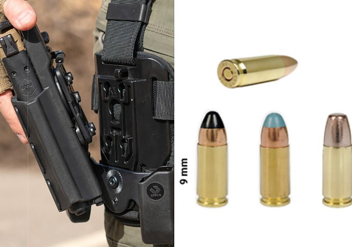 Imágenes del catálogo de municiones de la israelí Guardian Defense & Homeland Security