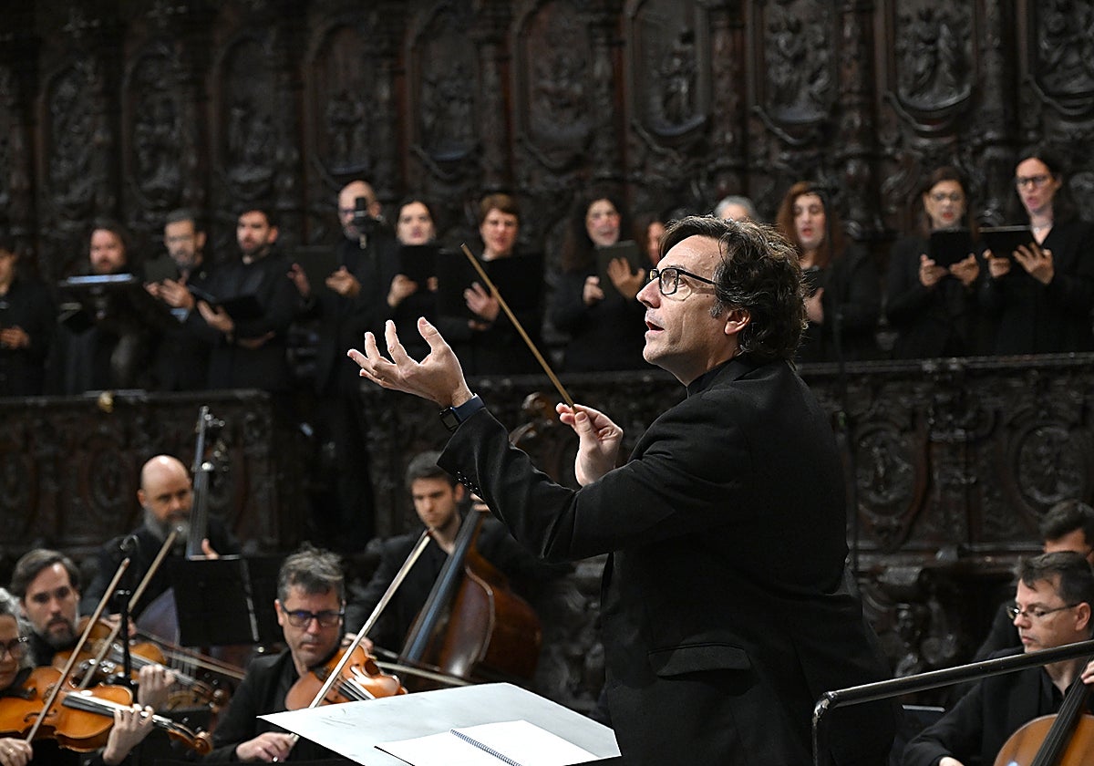 Orquesta de la Catedral de Córdoba durante un concierto