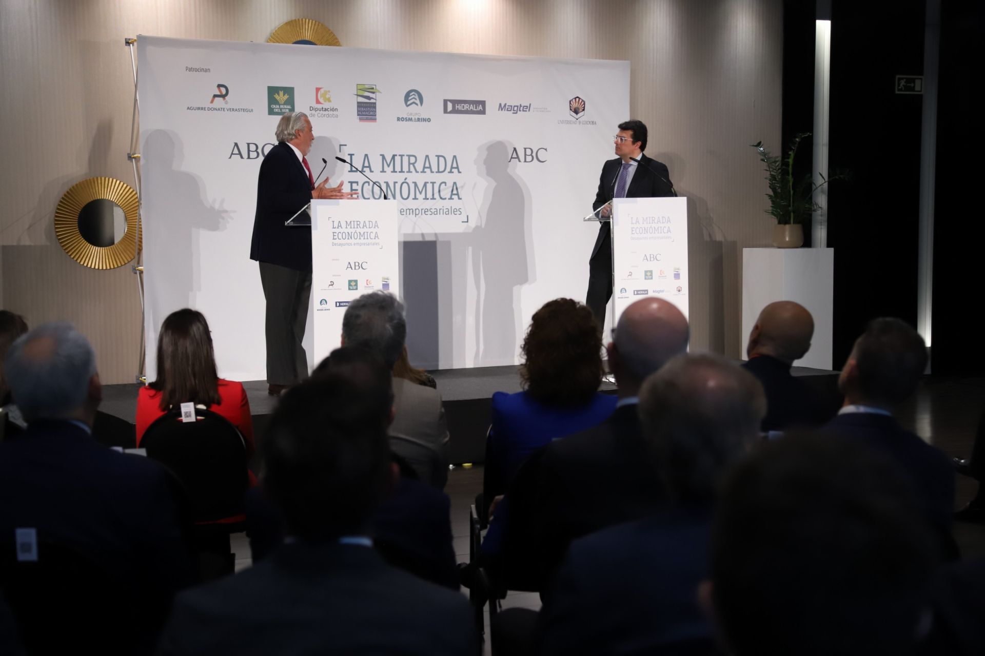 La participación del presidente de Ecoraíl en la Mirada Económica, en imágenes