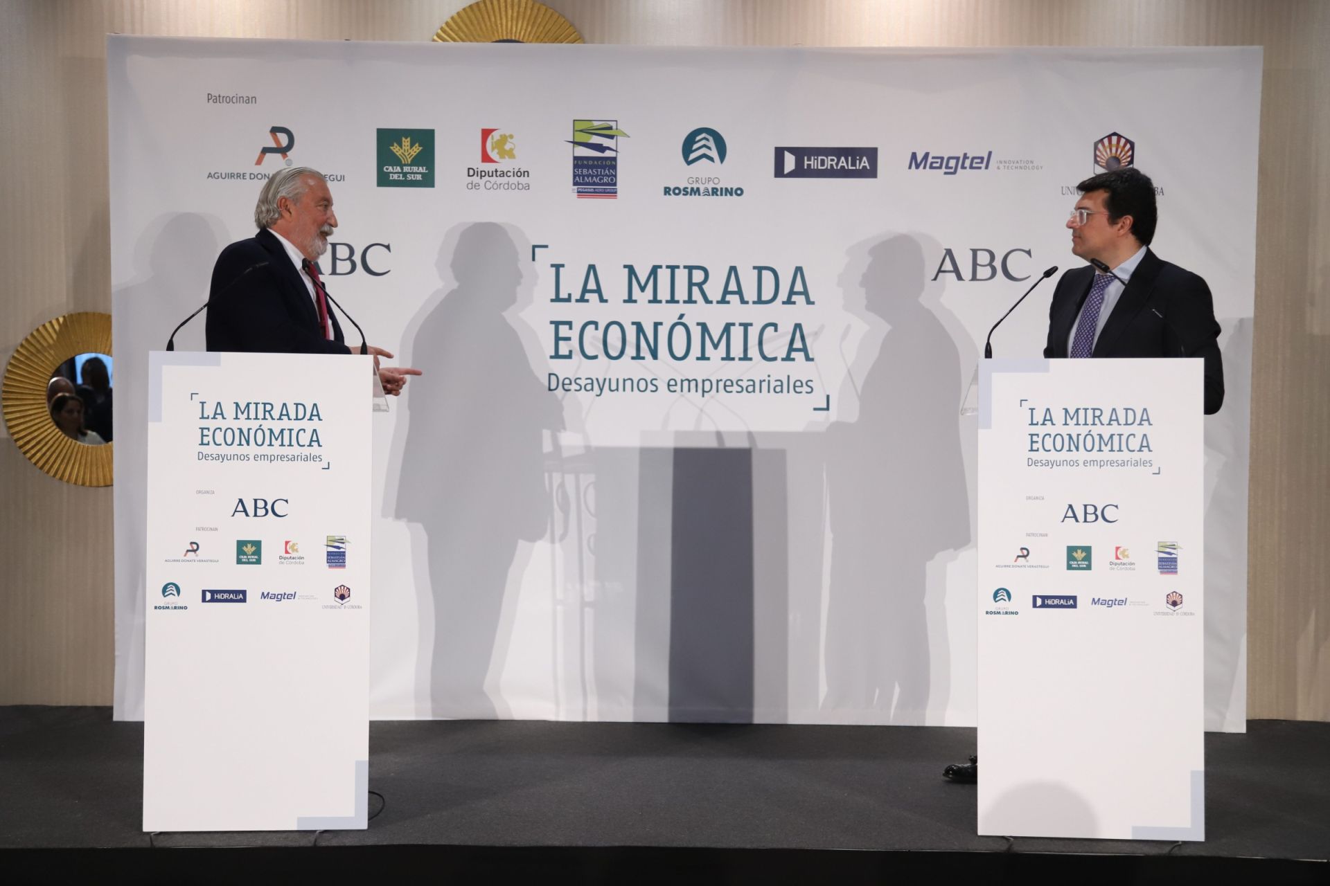 La participación del presidente de Ecoraíl en la Mirada Económica, en imágenes
