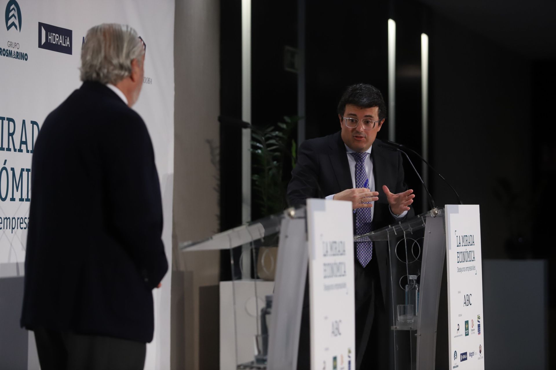 La participación del presidente de Ecoraíl en la Mirada Económica, en imágenes