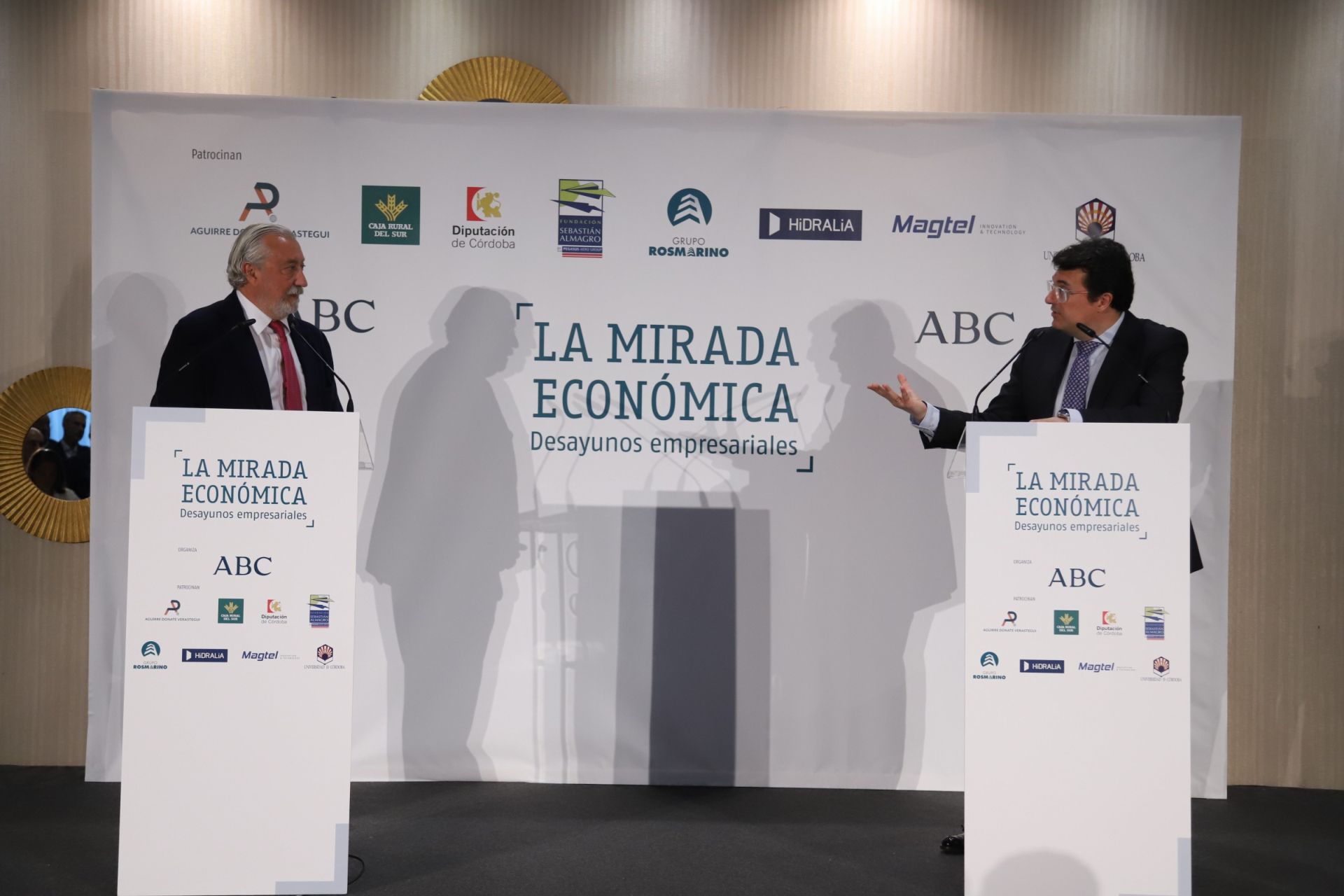 La participación del presidente de Ecoraíl en la Mirada Económica, en imágenes