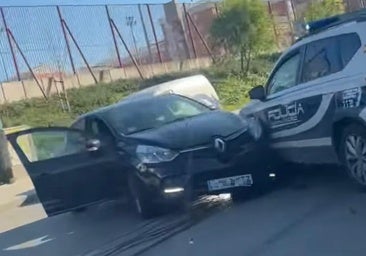 Una violenta persecución frente a la comisaría de Ciudad Lineal termina con dos detenidos y cuatro policías heridos