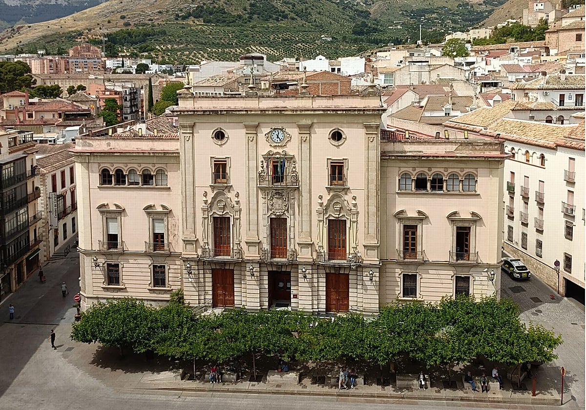 Fachada del Ayuntamiento de Jaén