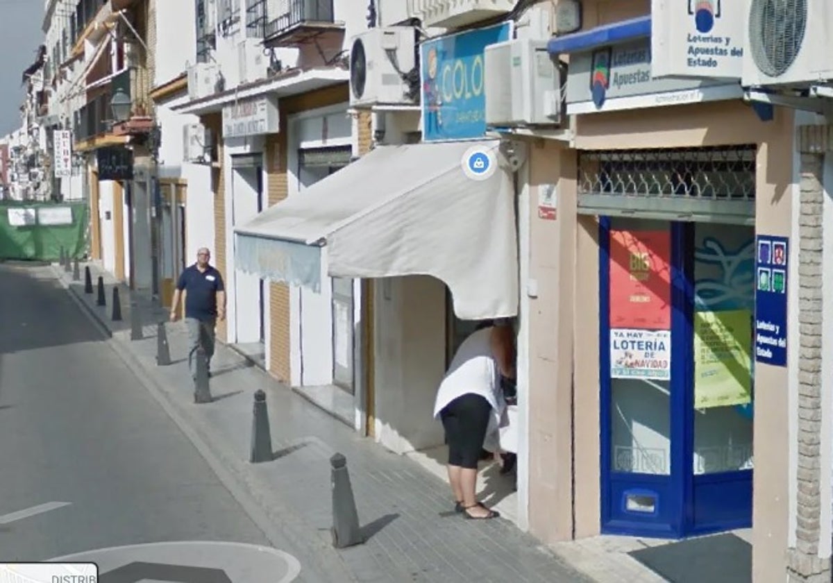Administración de Lotería de la calle Ancha de Palma del Río