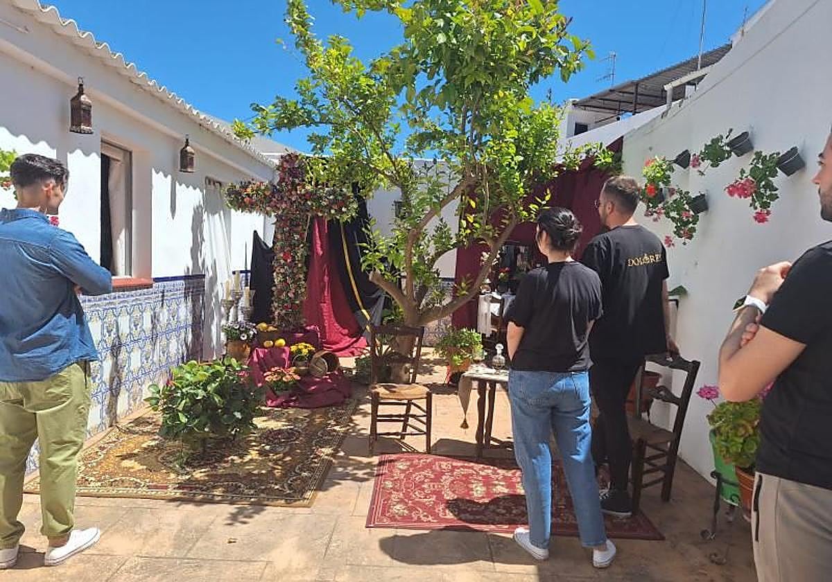 Cruz de mayo en Aguilar de la Frontera