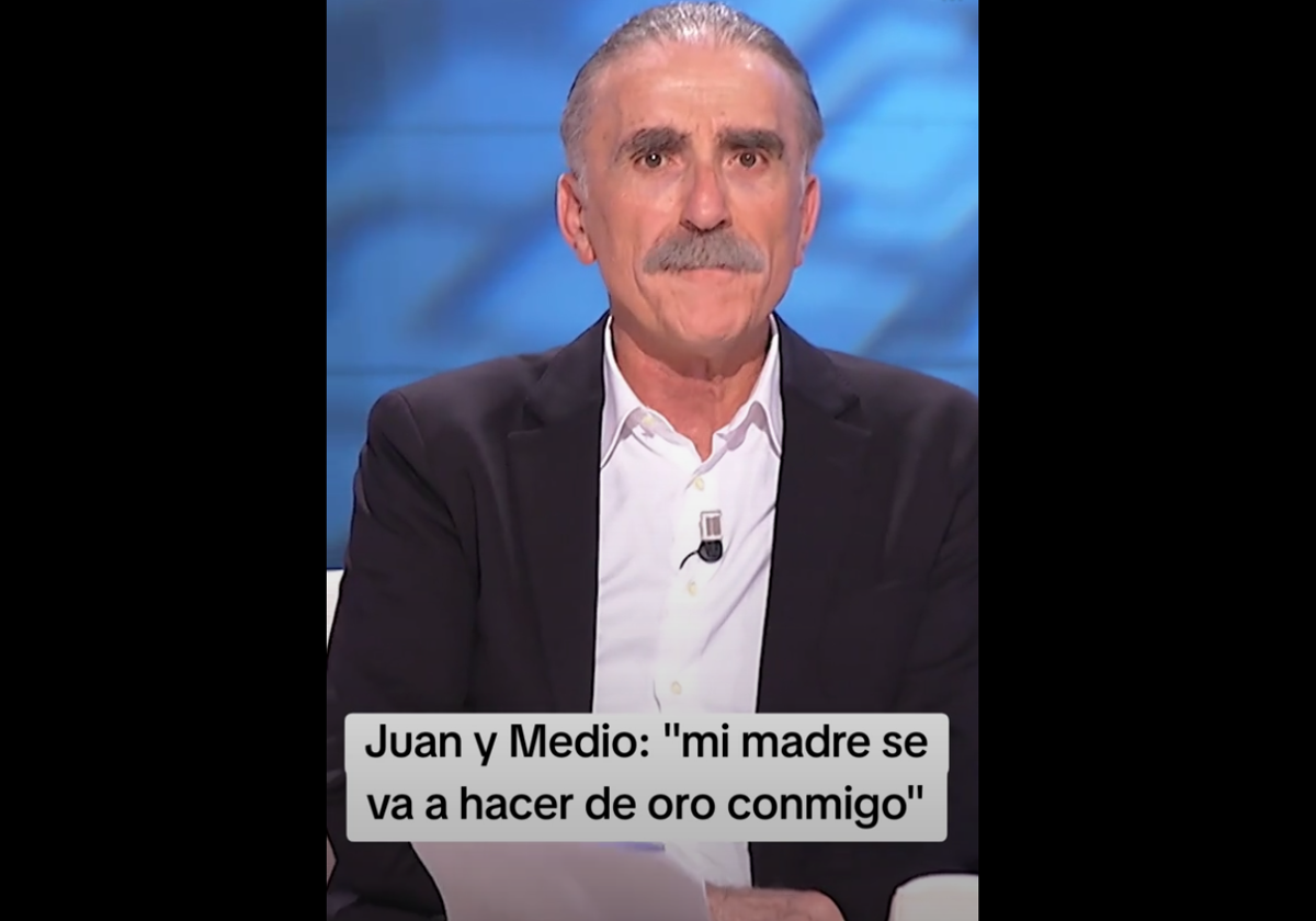 Juan y Medio en uno de los momentos del programa
