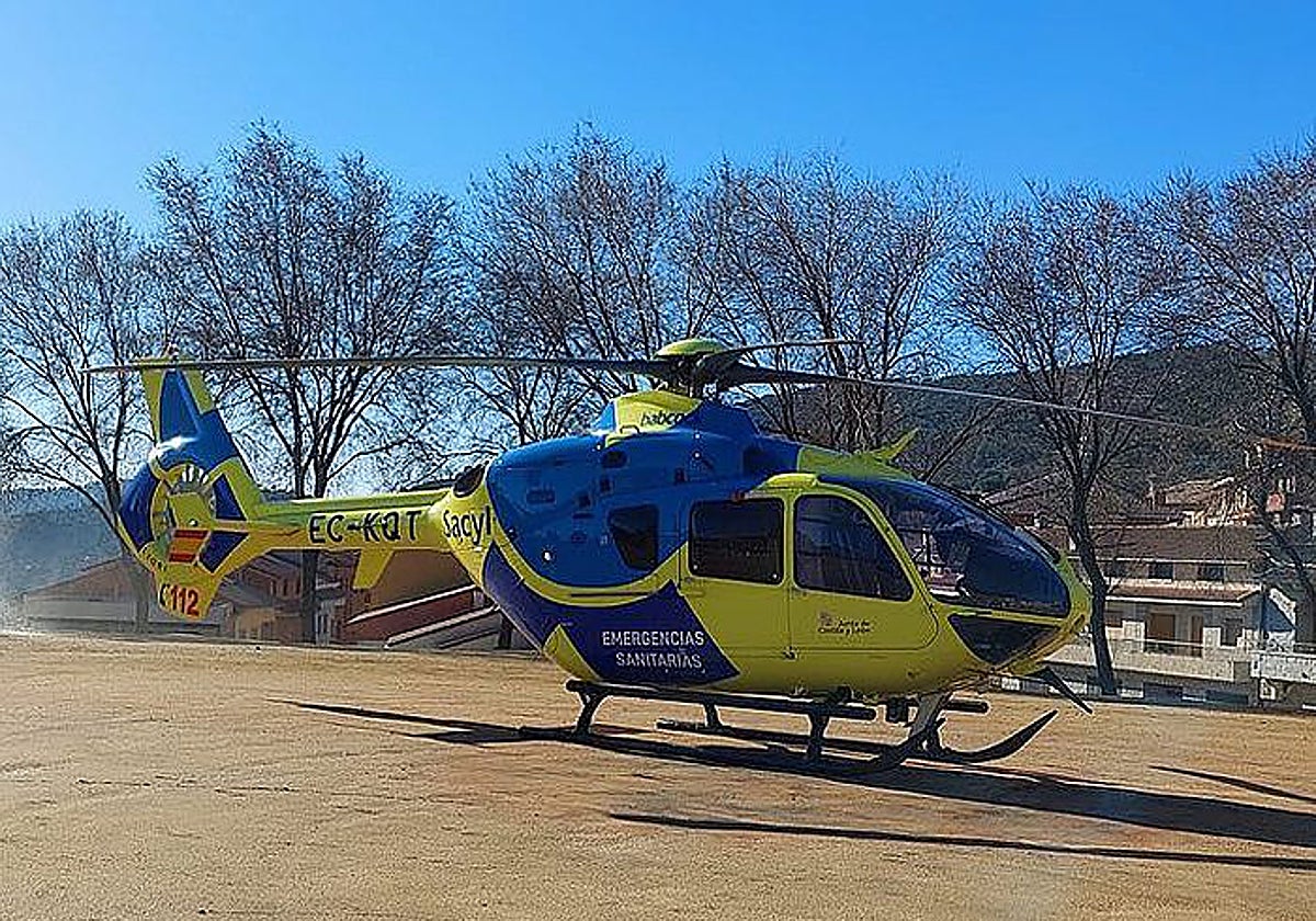 Helicóptero medicalizado de Sacyl