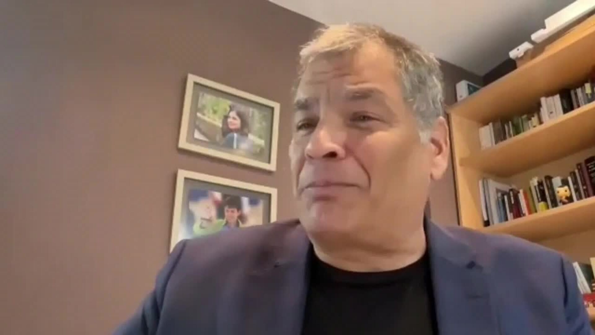 Correa insiste en un &quot;fraude&quot; en Ecuador y exige investigar triunfo &quot;imposible&quot; de Noboa