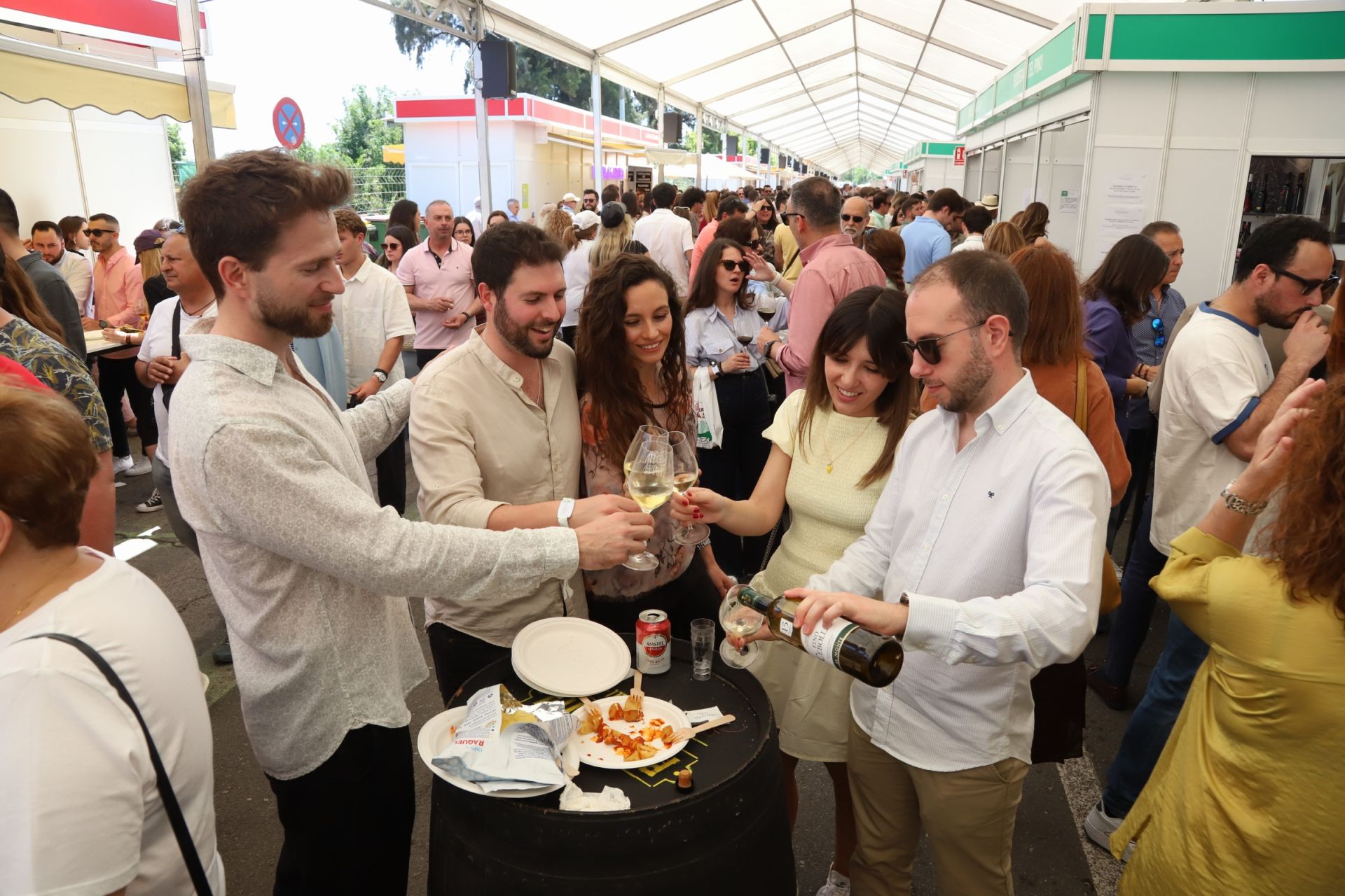 La Cata del Vino también se llena en su nueva ubicación, en imágenes