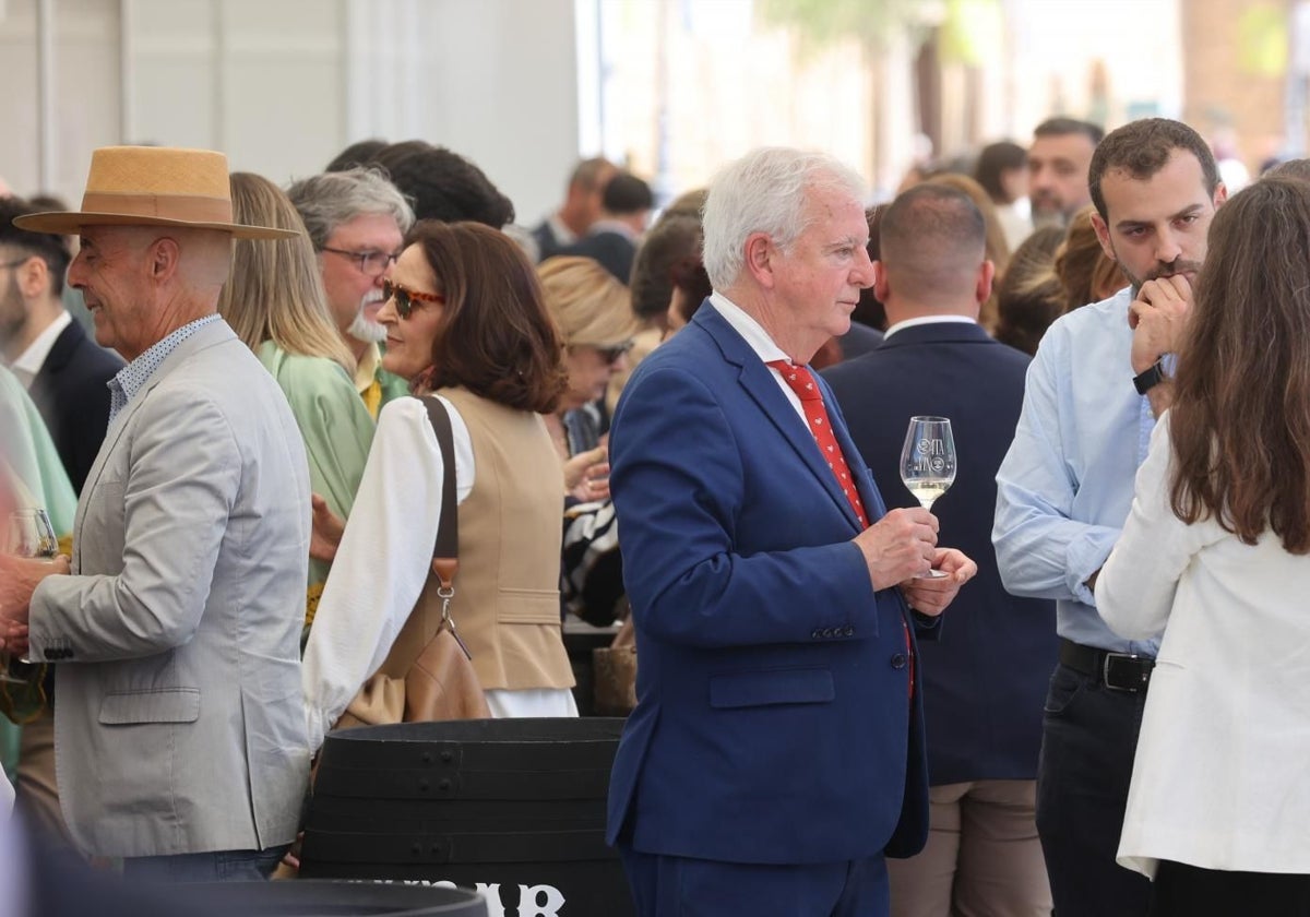 El presiente de la DO Montilla-Moriles Javier Martín en esta Cata renovada en Córdoba