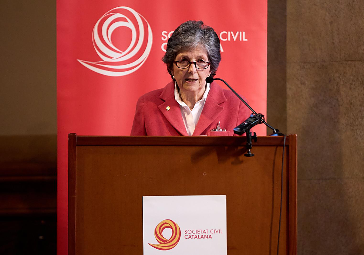Elda Mata, presidenta de Societat Civil Catalana