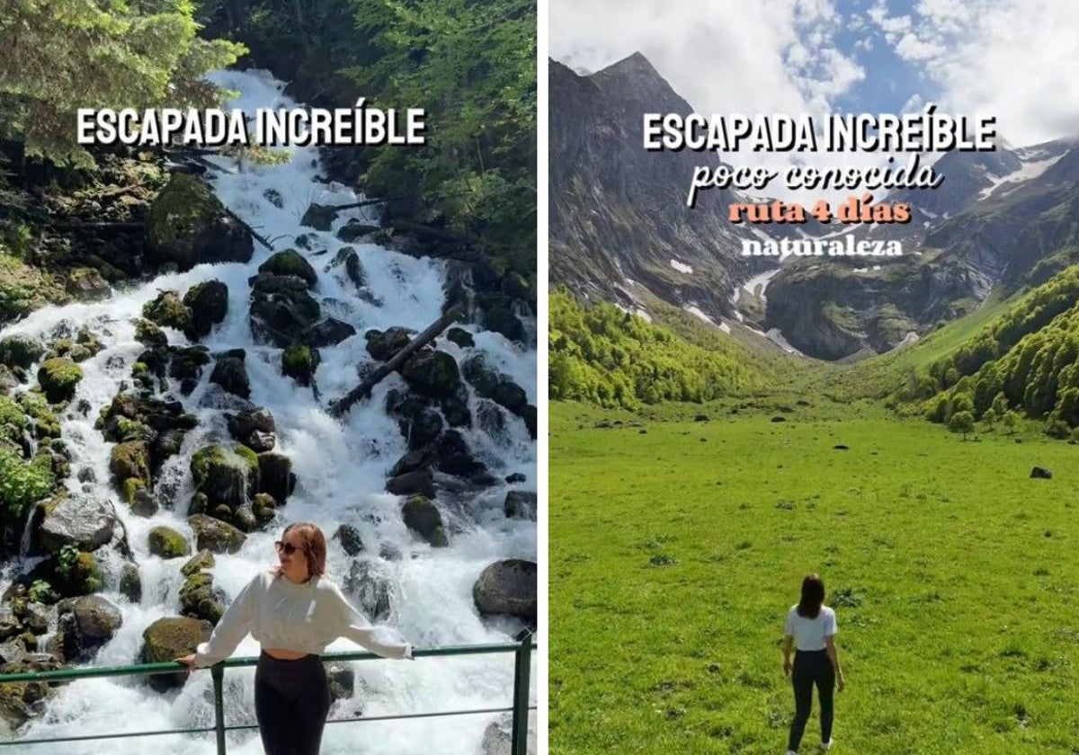 Sara propone actividades variadas para los cuatro días en esa zona