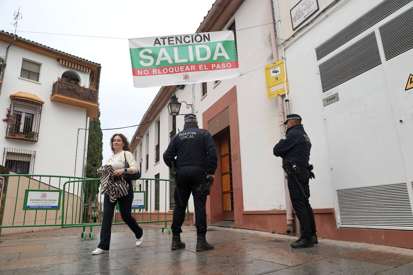 La seguridad en el comienzo de las Cruces de Mayo, en imágenes