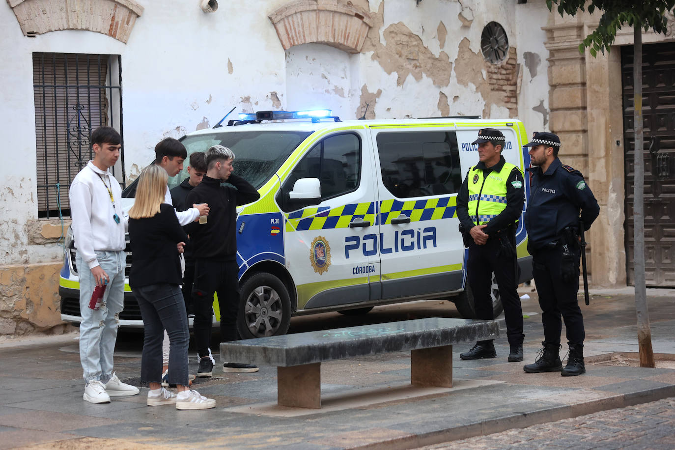 La seguridad en el comienzo de las Cruces de Mayo, en imágenes