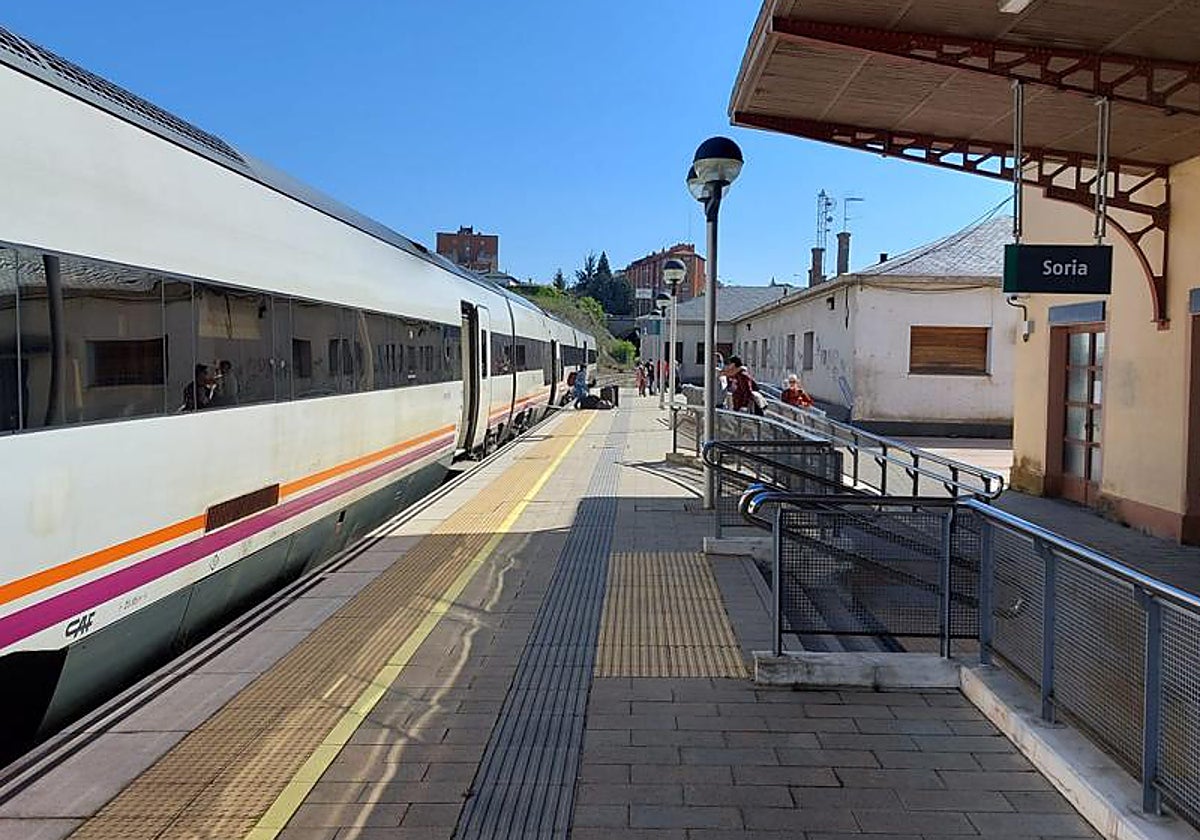 Estación del ferrocarril de Soria