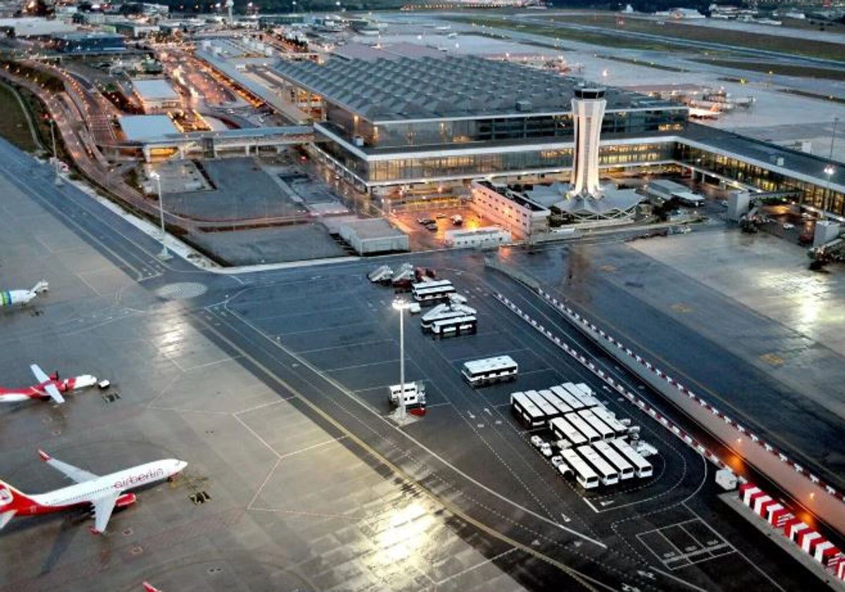 Panorámica del aeropuerto de Málaga-Costa del Sol