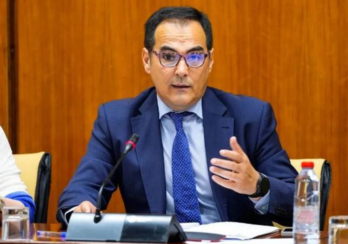 El consejero de Justicia, José Antonio Nieto, en una comparecencia pública