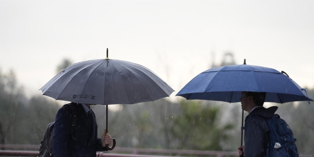 Aviso amarillo  por lluvia y tormenta en toda Andalucía excepto en Granada y Almería