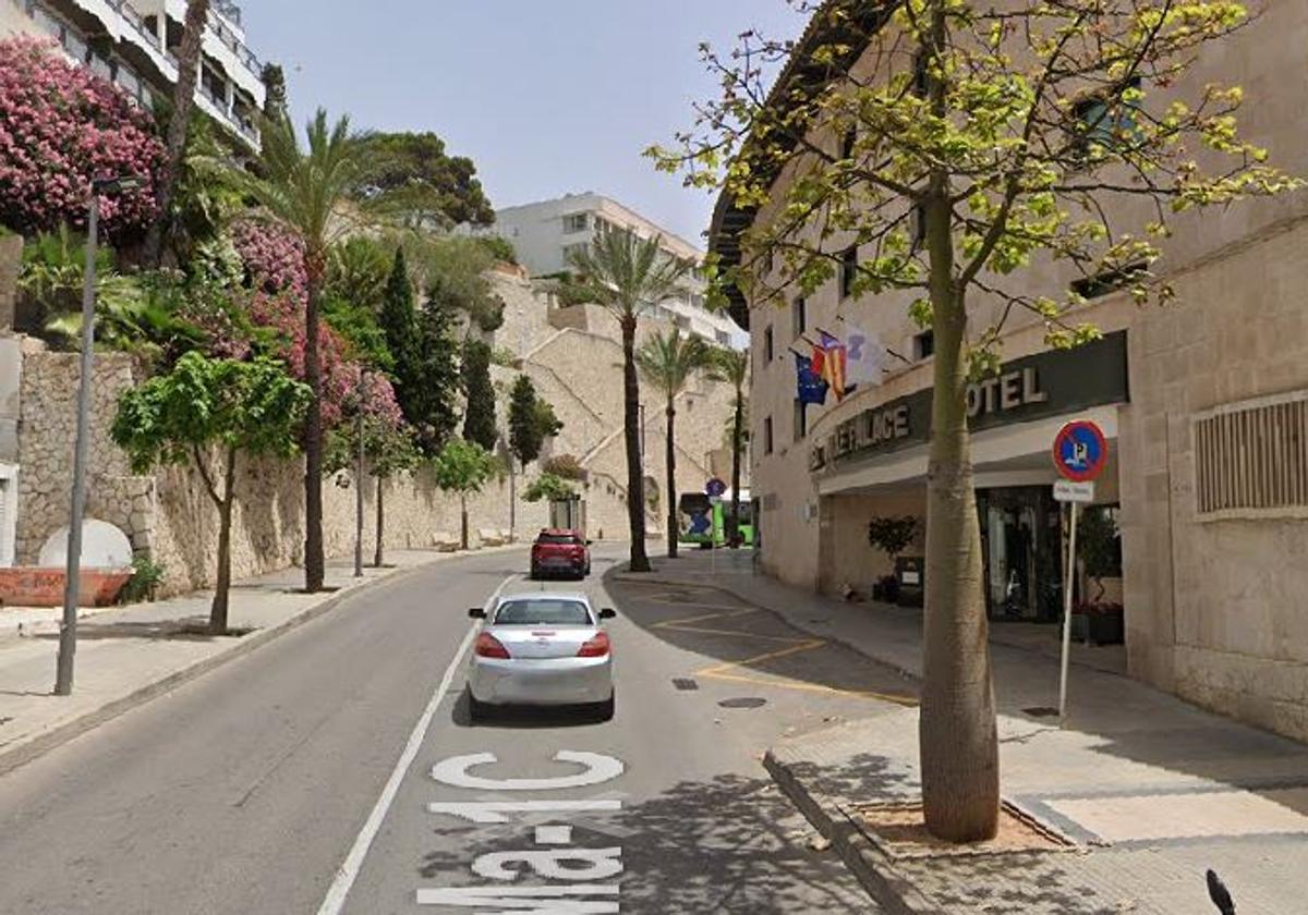 El hotel Nixe Palace de Palma, que ha tenido que ser desalojado