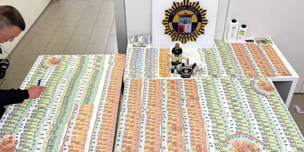 Pillados con 70.000 euros en billetes falsos en un control de tráfico en Valencia