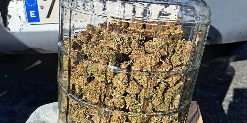 Detenido en El Espinar (Segovia) con 850 gramos de cogollos de marihuana en el maletero