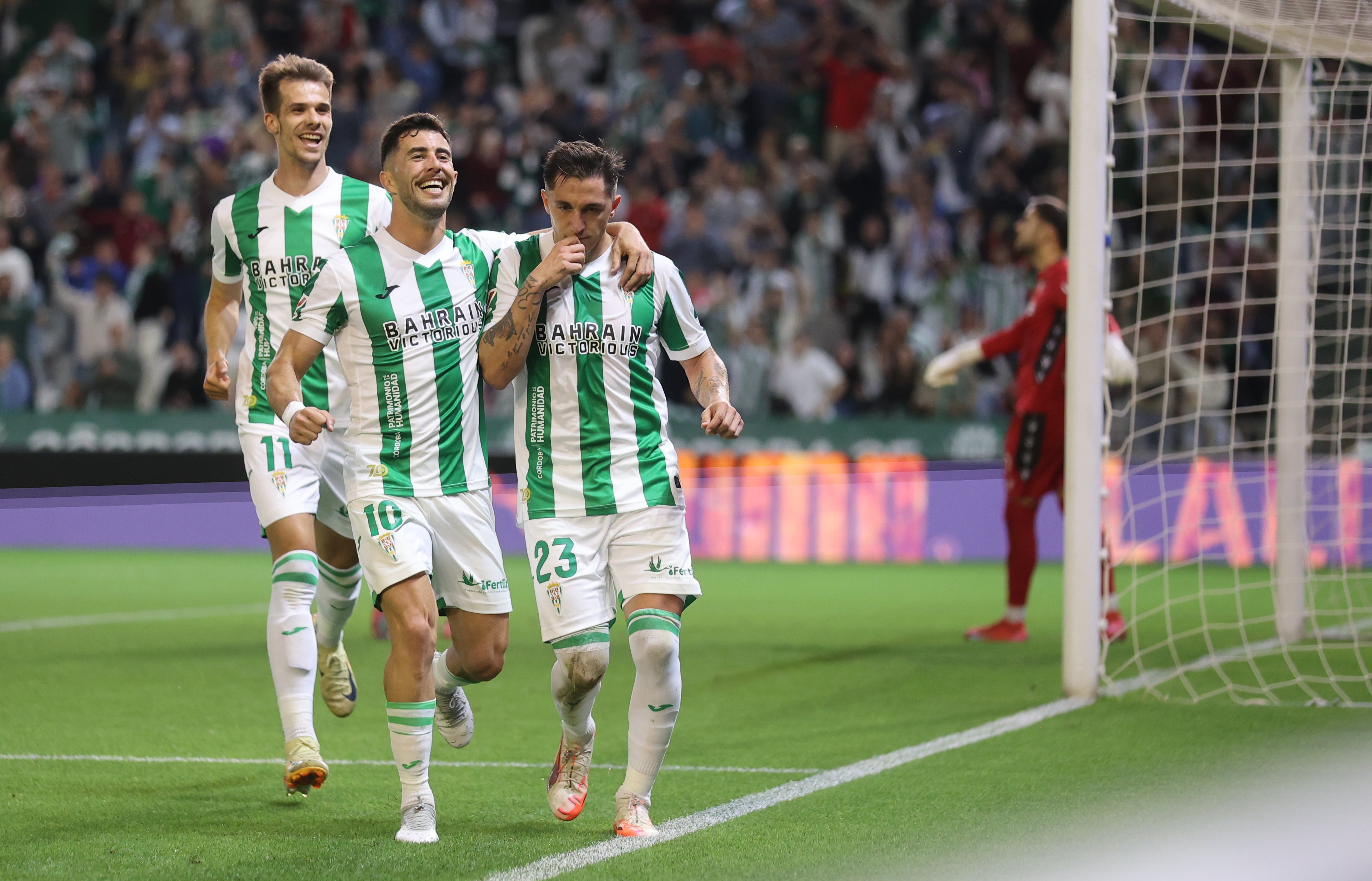 Las mejores imágenes de la goleada del Córdoba CF ante el Cádiz