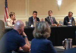 Mazón: «Vamos a abrir líneas de financiación para las empresas de la Comunitat Valenciana con intereses en Estados Unidos»