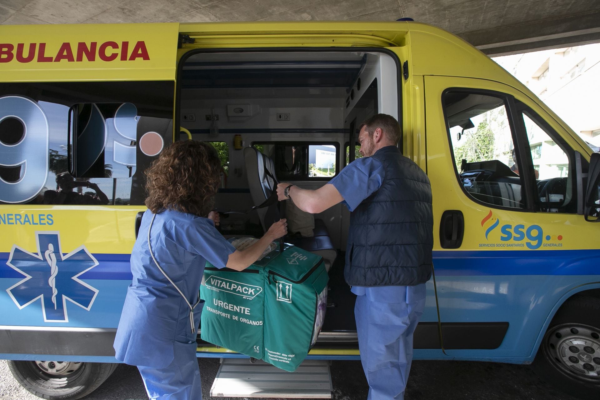 La cronología de un vuelo para un trasplante en Córdoba, en imágenes