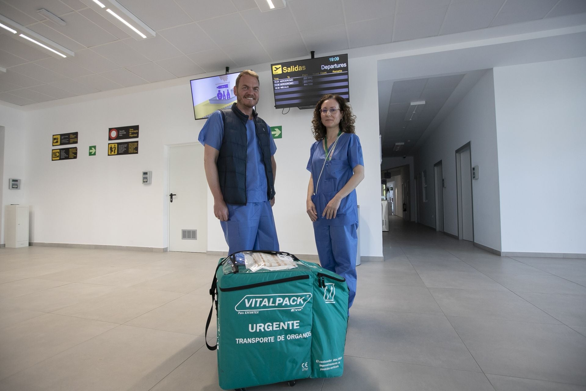 La cronología de un vuelo para un trasplante en Córdoba, en imágenes