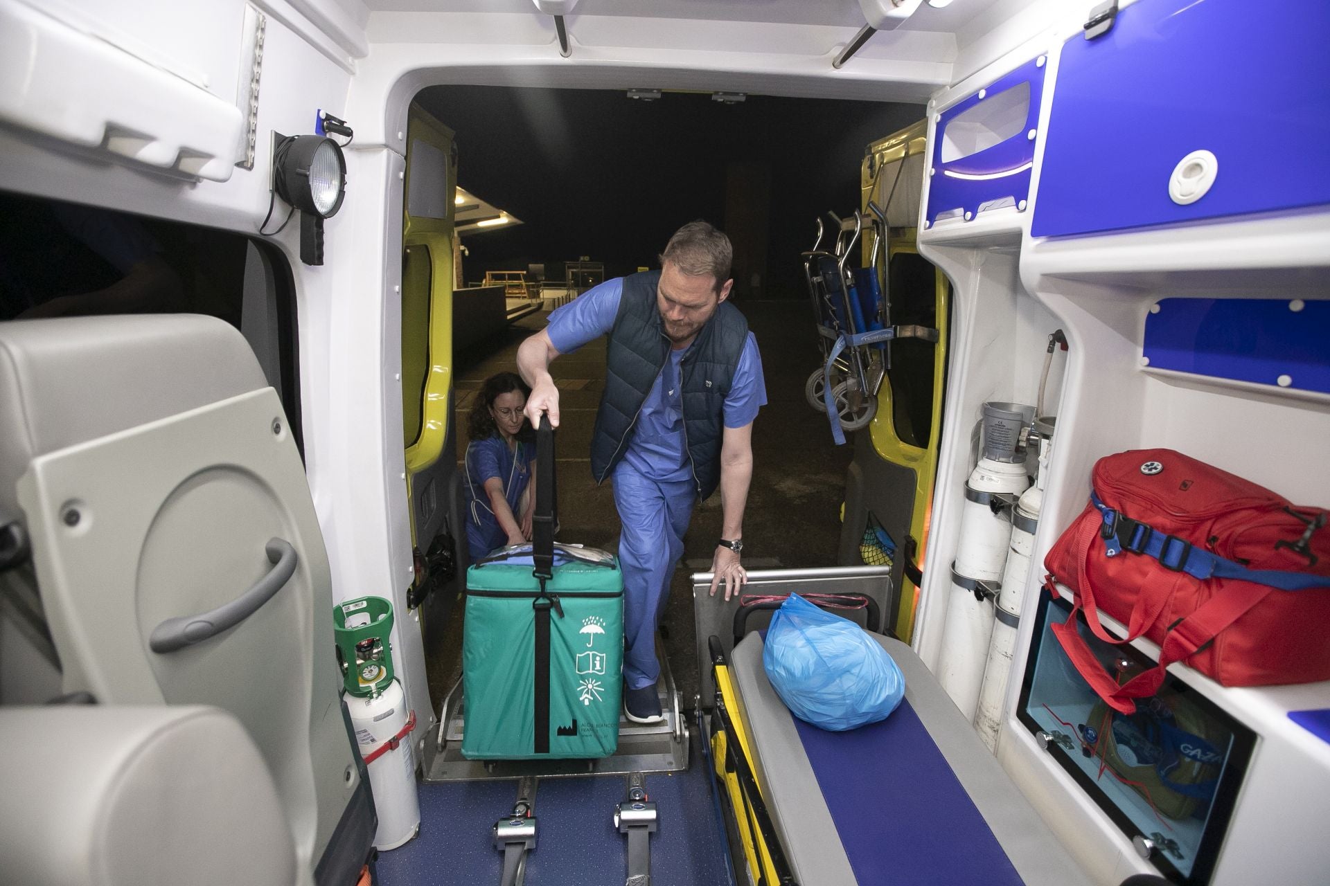 La cronología de un vuelo para un trasplante en Córdoba, en imágenes