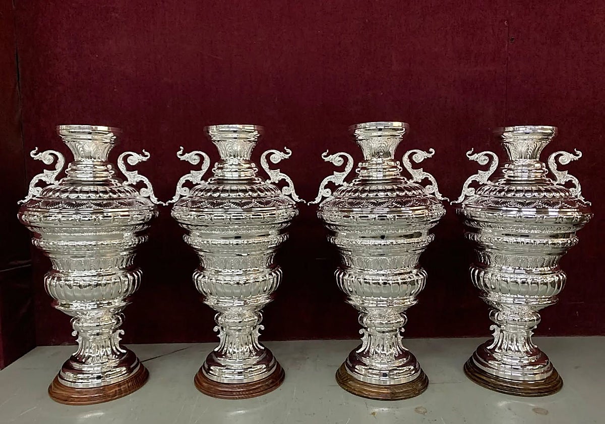 Las cuatro jarras, estreno del paso procesional de María Auxiliadora el próximo 24 de mayo