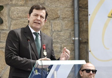 Mañueco anuncia una ayuda mínima de 15.000 euros para los emprendedores de los pueblos de La Raya