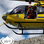 Cae un helicóptero del 112 en un embalse de Asturias