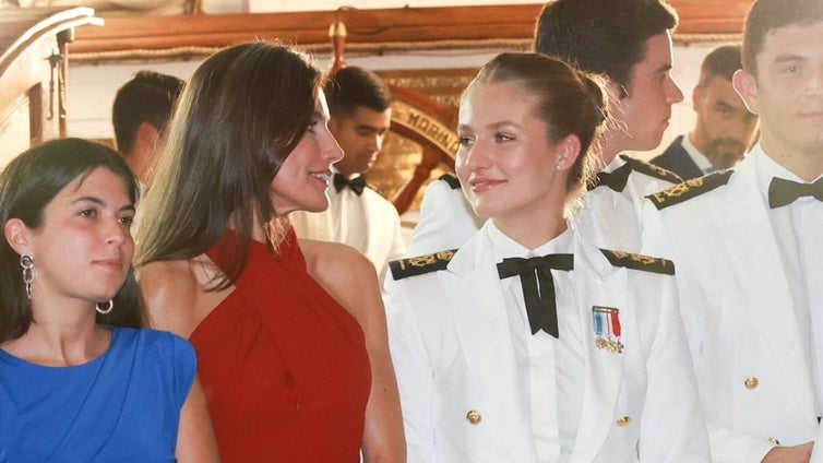 La Reina Letizia, una madre orgullosa en el reencuentro con la Princesa Leonor cuatro meses después