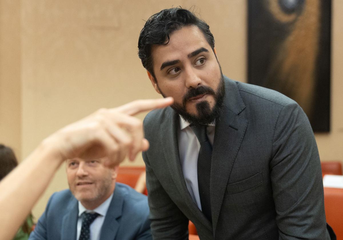 El eurodiputado de Se Acabó la Fiesta, Luis Pérez Fernández, Alvise