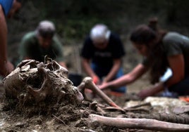 El Gobierno congela el gasto en exhumaciones en el aniversario de Franco