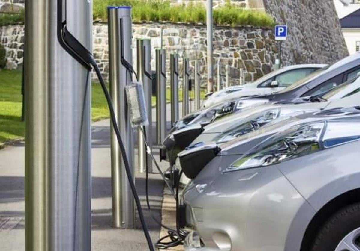 Puntos de recarga de coches eléctricos
