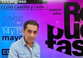 Vicente Andrés anuncia que no seguirá al frente de CCOO en Castilla y León