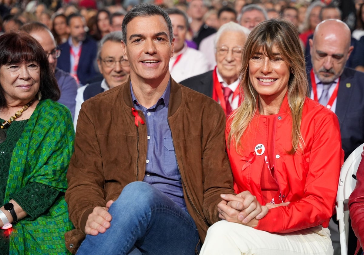 Begoña Gómez y Pedro Sánchez