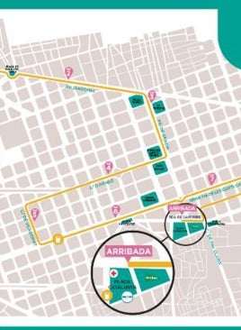 Imagen - Cursa El Corte Inglés Barcelona: horario, recorrido y cortes de tráfico previstos el domingo