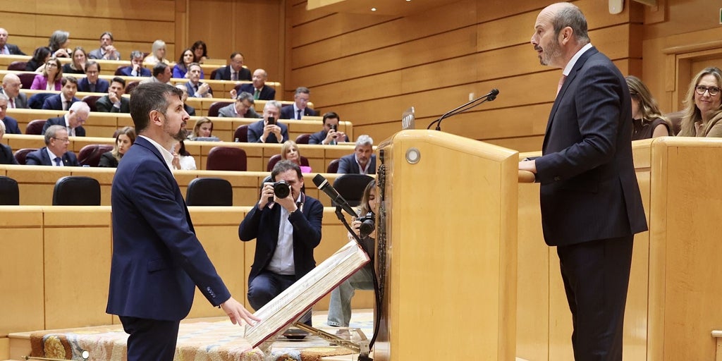 El senador Luis Tudanca se compromete a «llevar la voz de Castilla y León»