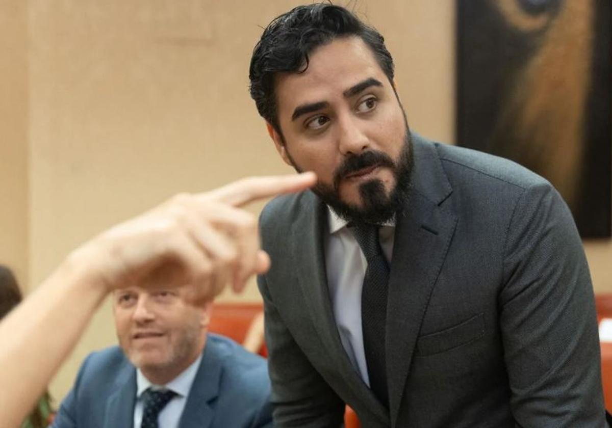 El eurodiputado de Se Acabó la Fiesta, Luis Pérez Fernández, Alvise