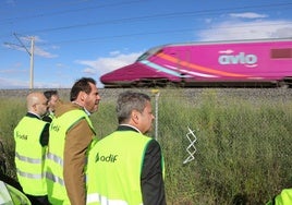 Óscar Puente defiende que Renfe «estuvo a la altura» tras el robo de cable en la línea de AVE Madrid-Andalucía