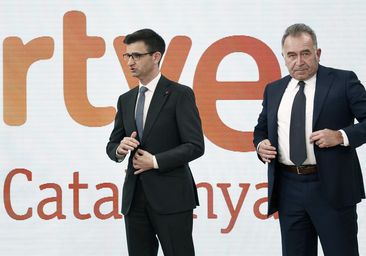Trabajadores de RTVE en Sant Cugat cargan contra el presidente del ente por externalizar el nuevo programa de Buenafuente